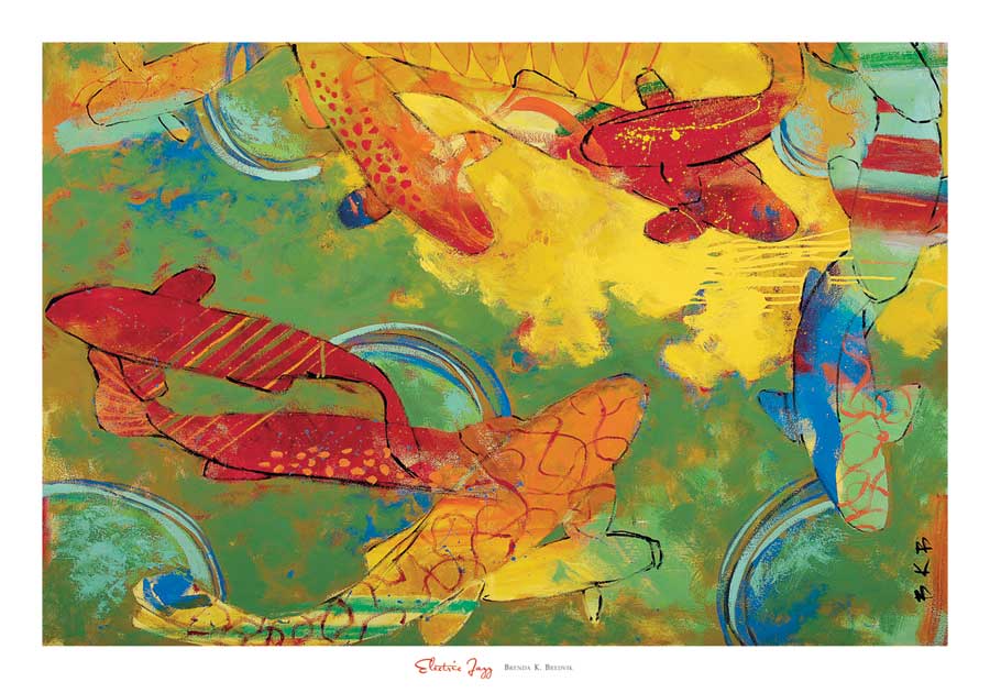 Electric Jazz by artist Brenda K. Bredvik