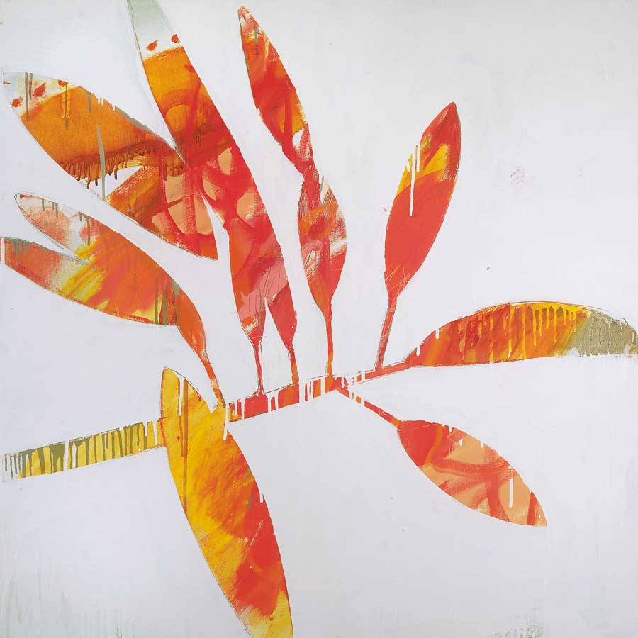 Tropical Landscape II by artist Brenda K. Bredvik