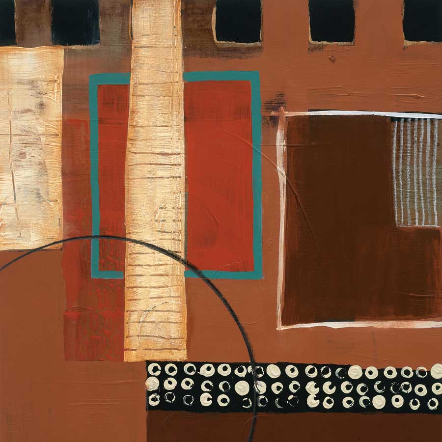 City Blocks I by artist  Leslie Bernsen