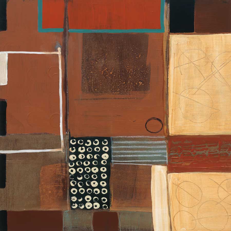 City Blocks II by artist  Leslie Bernsen