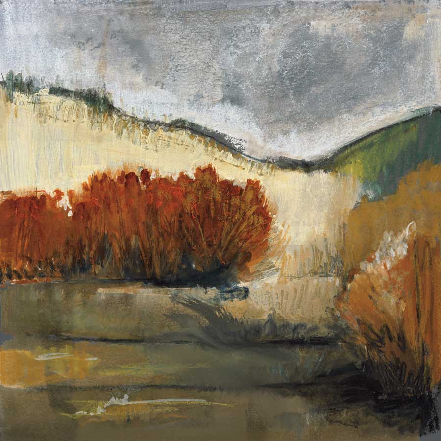 Autumn Glow by artist  Leslie Bernsen