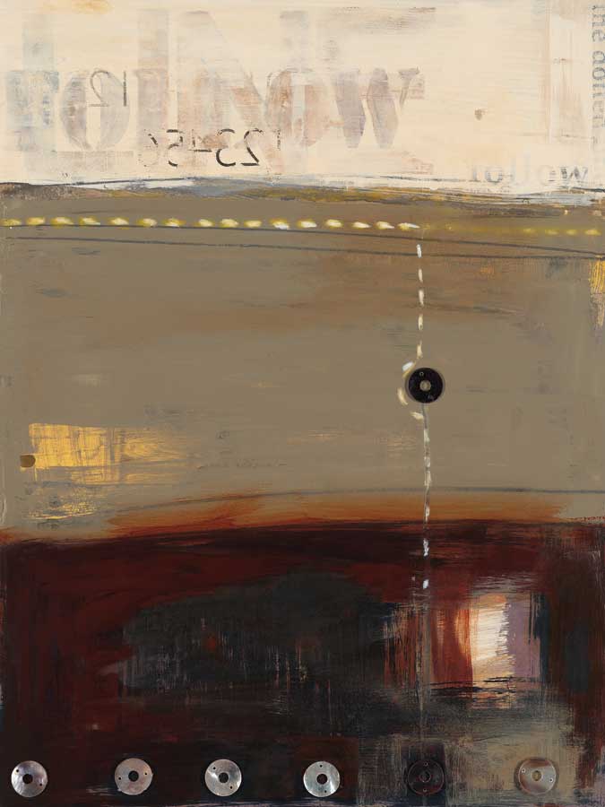 Follow the Dotted Line by artist  Leslie Bernsen