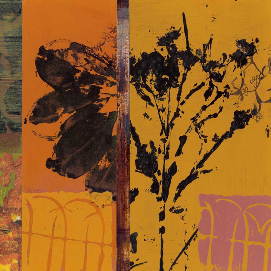 Greenhouse Plants I by artist  Leslie Bernsen