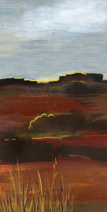 West Range by artist  Leslie Bernsen