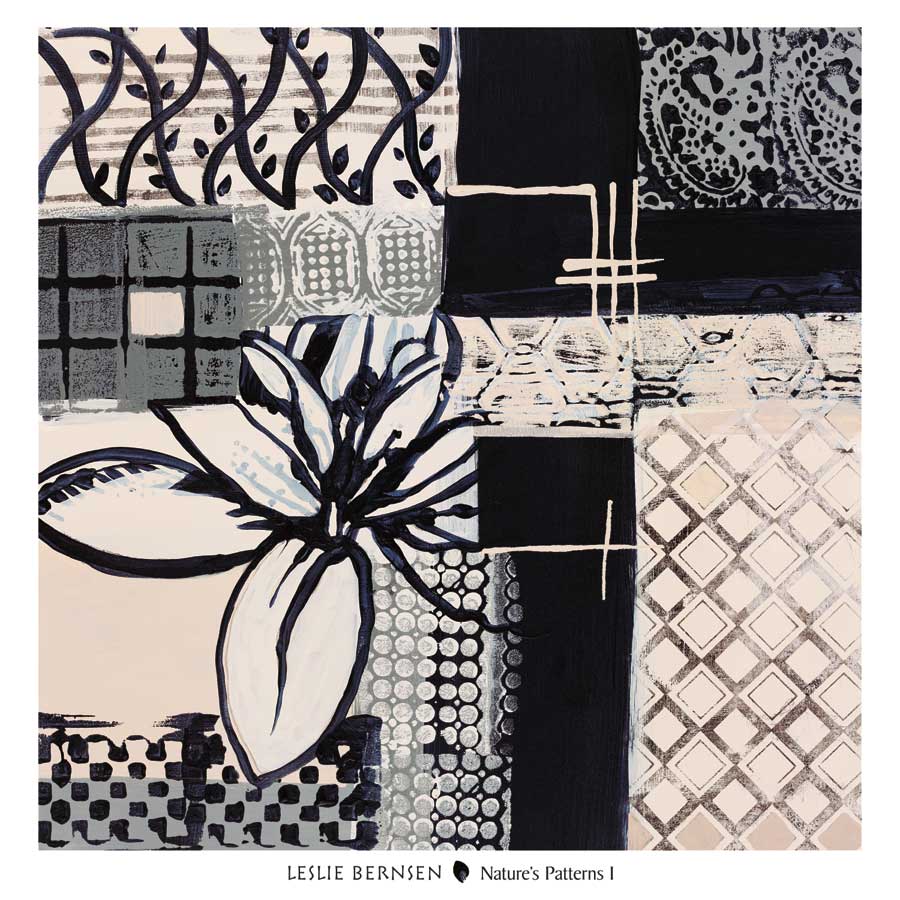 Nature' s Pattern I by artist  Leslie Bernsen