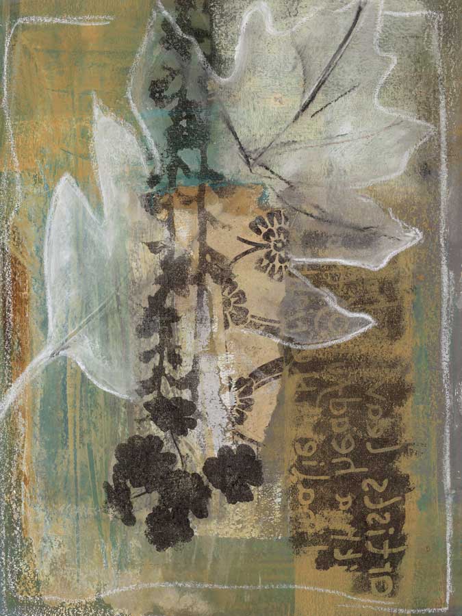 Leaf Luminescence I by artist Leslie Bernsen