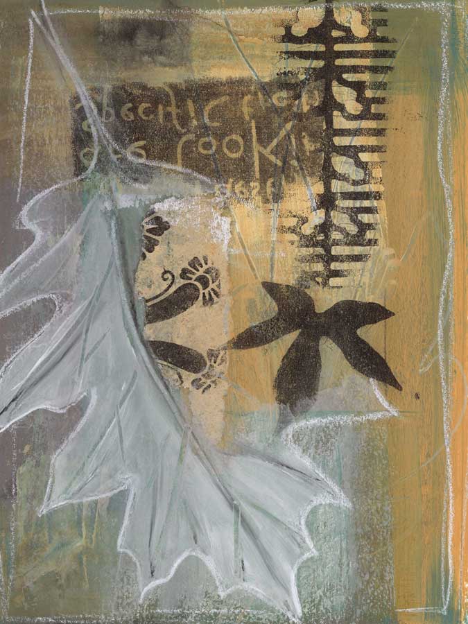 Leaf Luminescence II by artist Leslie Bernsen