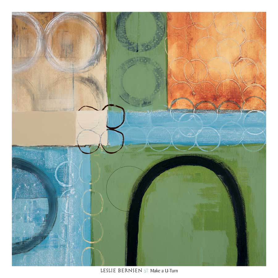 Make a U-Turn by artist Leslie Bernsen