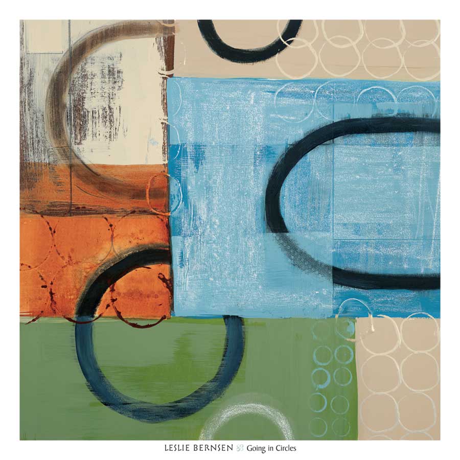 Going in Circles by artist Leslie Bernsen