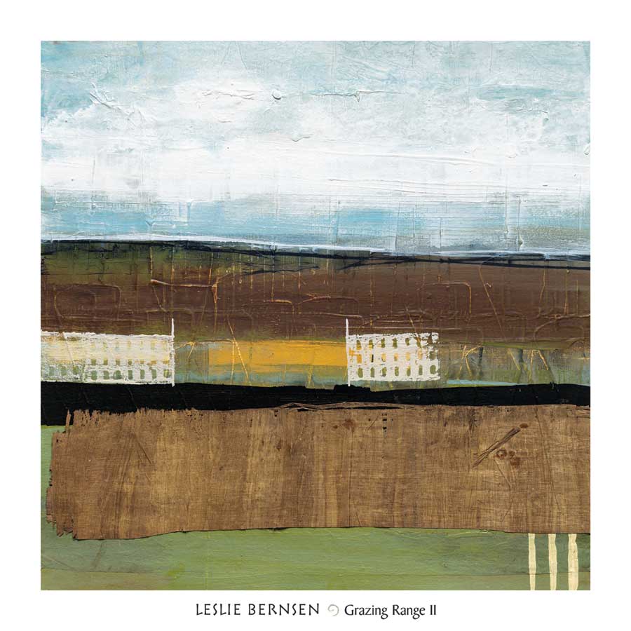 Grazing Range II by artist Leslie Bernsen