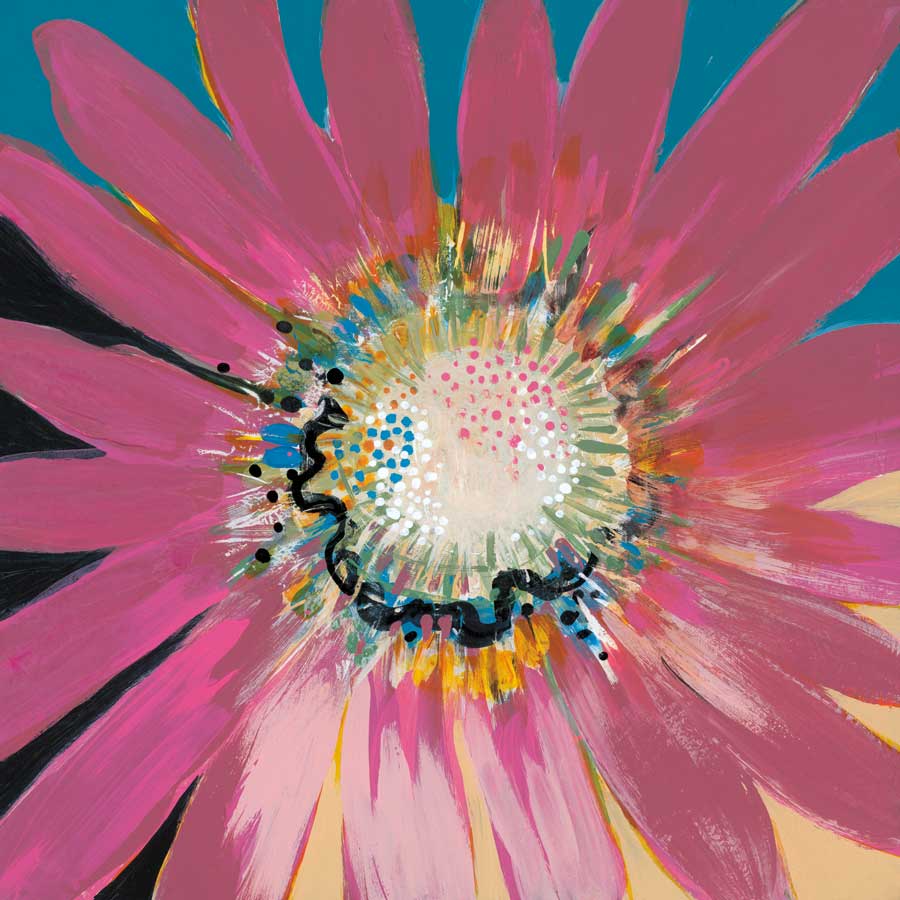 Sunshine Flower III by artist Leslie Bernsen