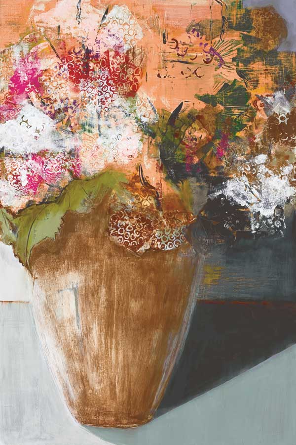 Two Dozen Blooms by artist Leslie Bernsen