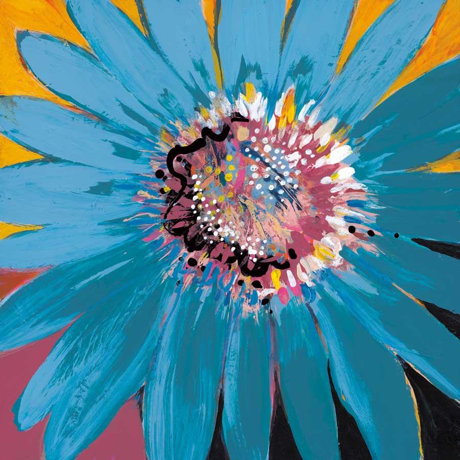 Sunshine Flower II by artist Leslie Bernsen