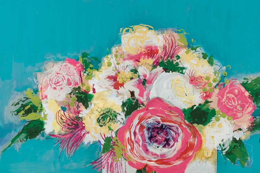 First Blooms by artist Leslie Bernsen