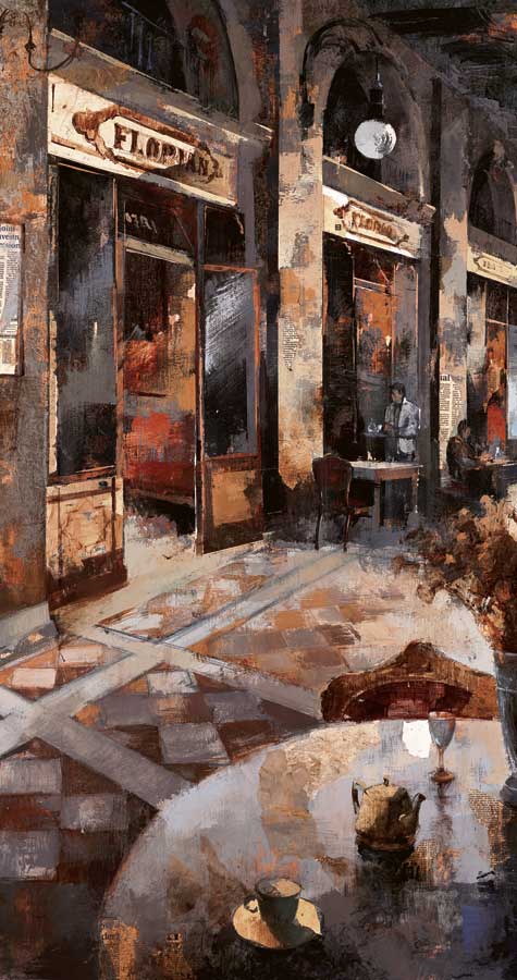 Venice Cafe II by artist  Marti Bofarull