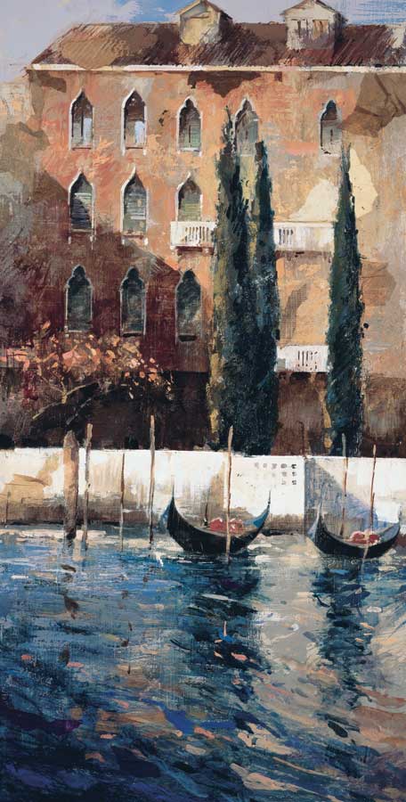 Venice Canal I by artist  Marti Bofarull. Signature Collection