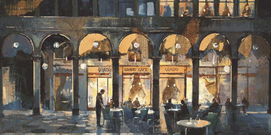 Grand Cafe by artist  Marti Bofarull