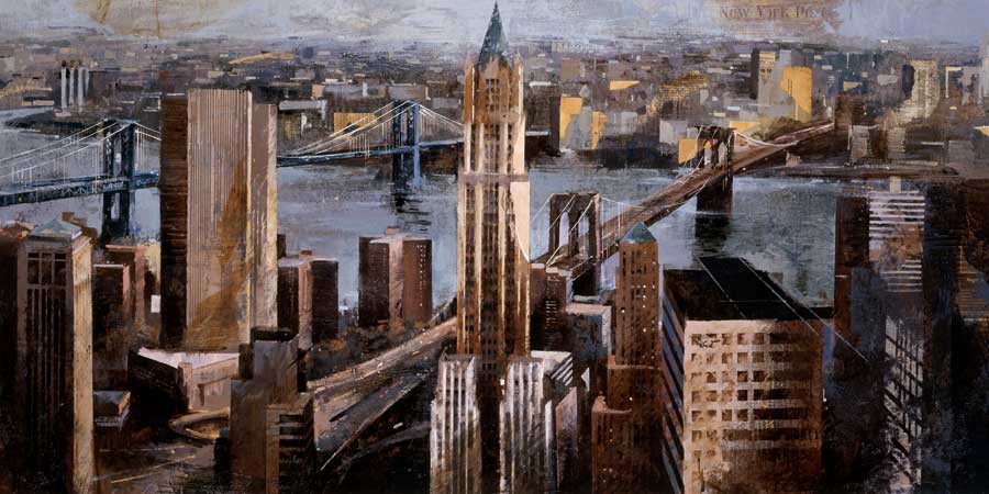 I Will Be In Manhattan II by artist  Marti Bofarull