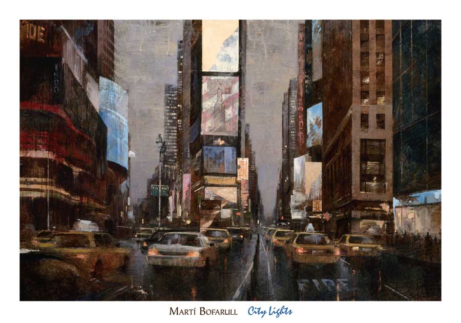 City Lights by artist  Martí Bofarull