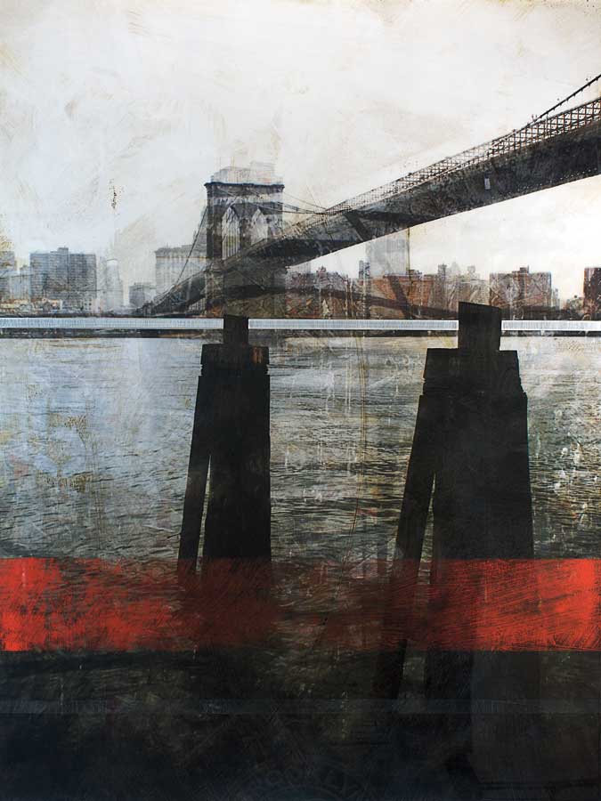 Brooklyn Pier by artist  Nathan Bailey