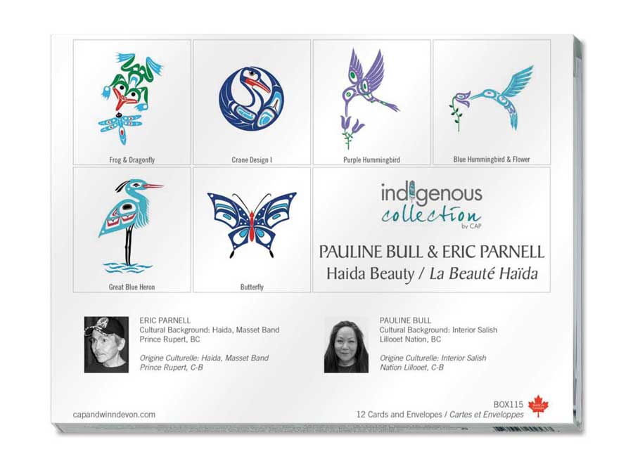Haida Beauty Boxed Note Cards by artist Eric Parnell & Pauline Bull