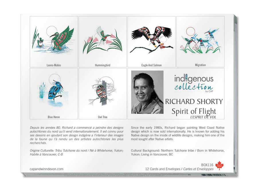 Spirit of Flight Boxed Note Cards by artist Richard Shorty