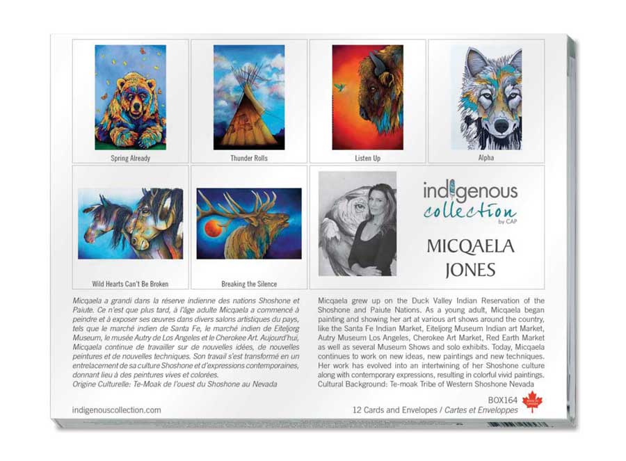 Micqaela Jones Boxed Note Cards by artist Micqaela Jones