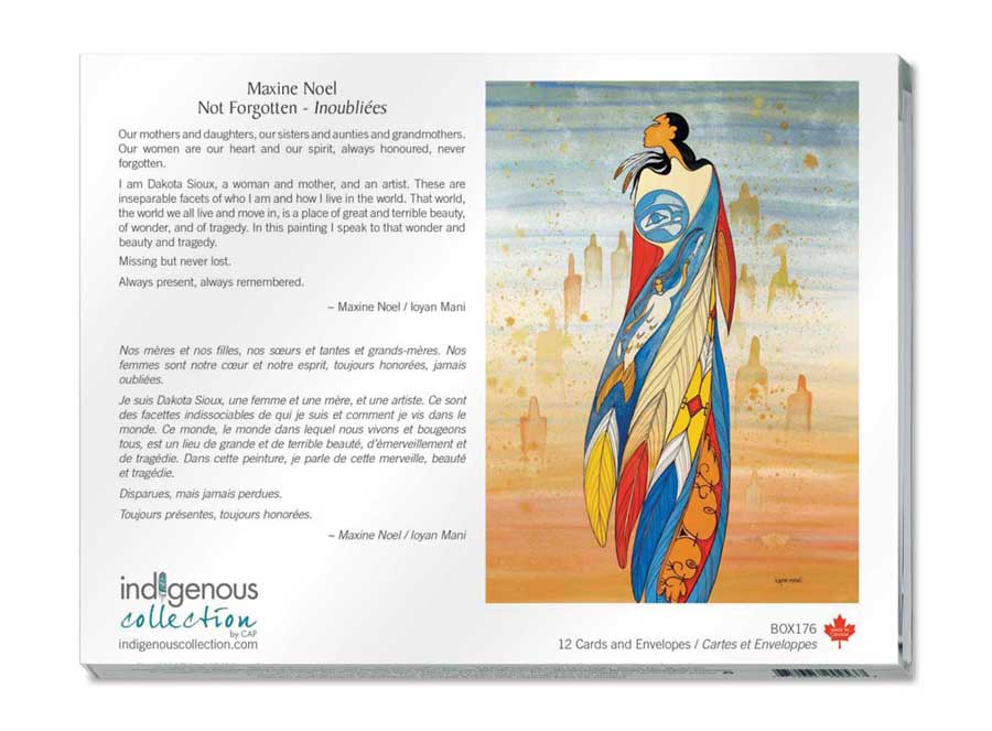 Not Forgotten Boxed Note Cards by artist Maxine Noel
