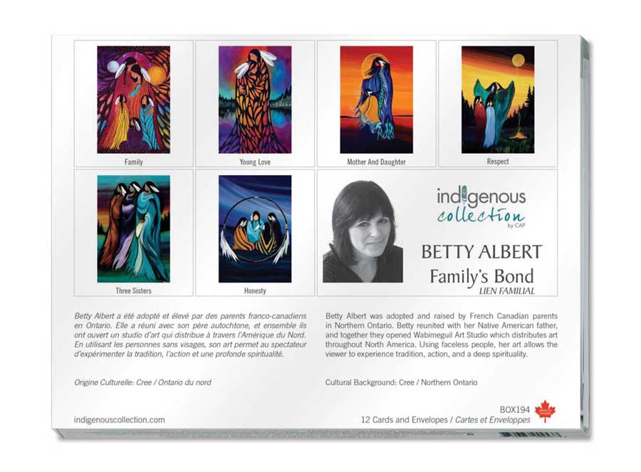 Family's Bond Boxed Note Cards by artist Betty Albert