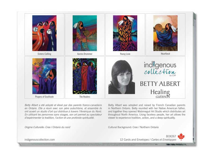 Healing Boxed Note Cards by artist Betty Albert