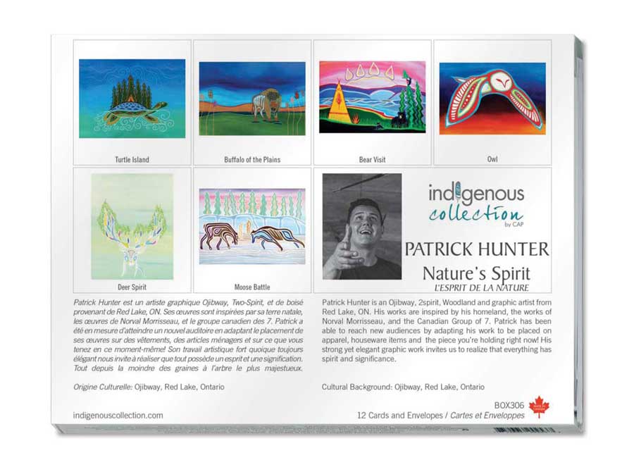 Nature's Spirit  Boxed Note Cards by artist Patrick Hunter