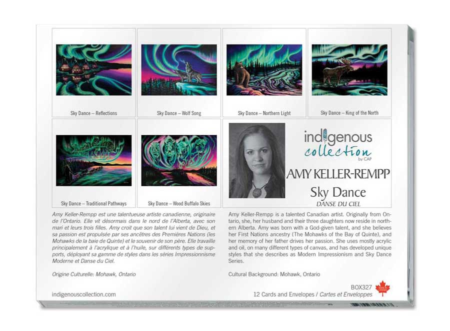 Sky Dance  Boxed Note Cards by artist Amy Keller-Rempp
