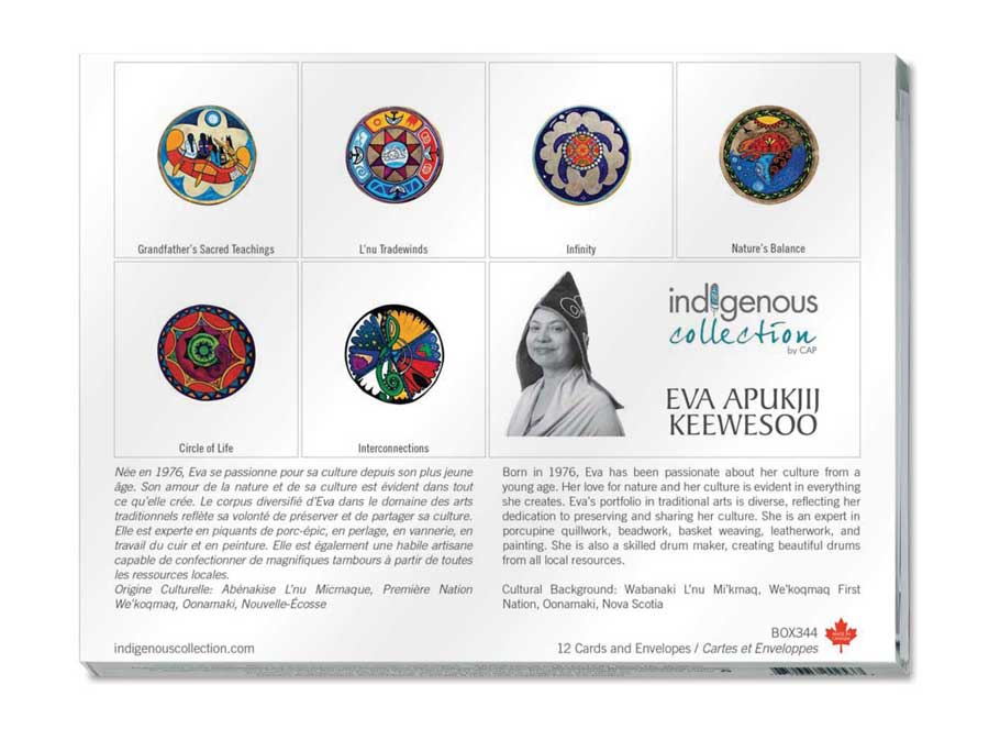 Eva Apukjij Keewesoo Boxed Note Cards by artist Eva Apukjij Keewesoo