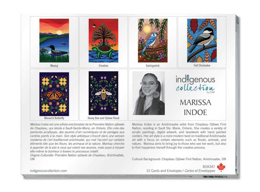 Marissa Indoe Boxed Note Cards by artist Marissa Indoe