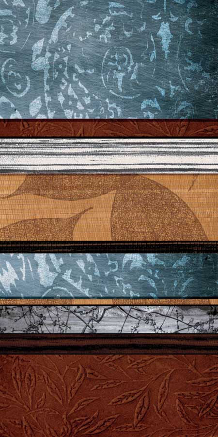 Pillars of Pattern I by artist W. Blake (Fontaine, Stephane)