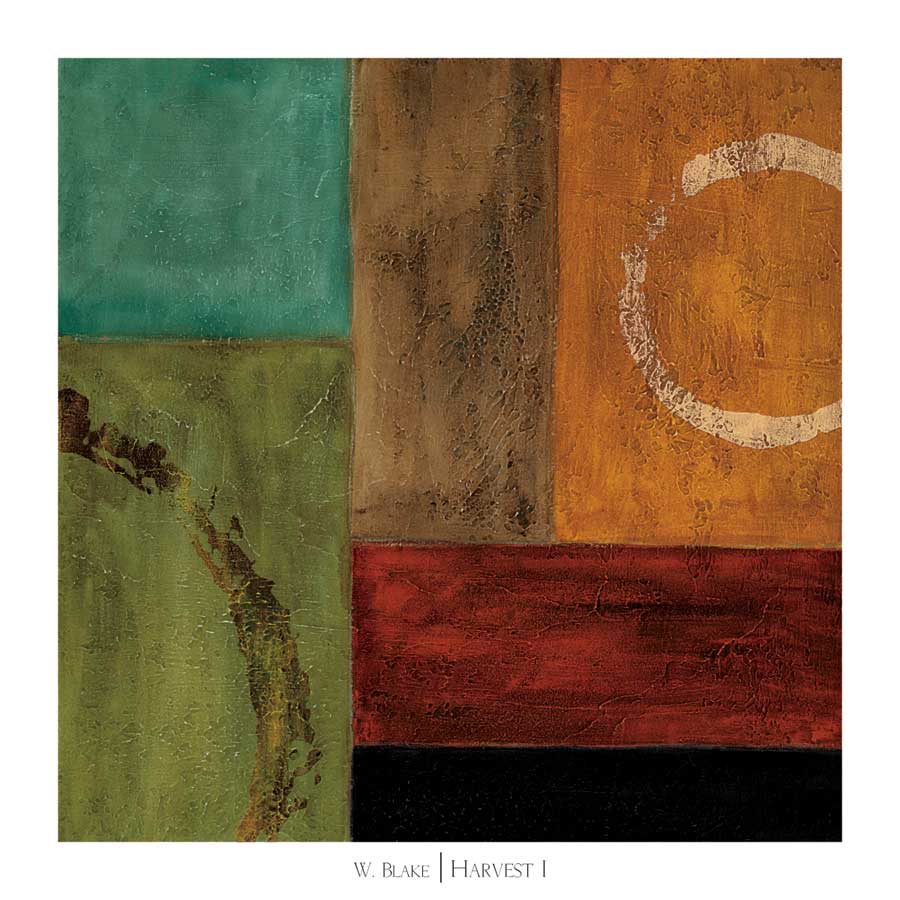 Harvest I by artist W. Blake