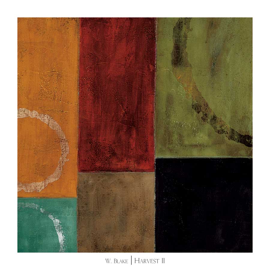 Harvest II by artist W. Blake