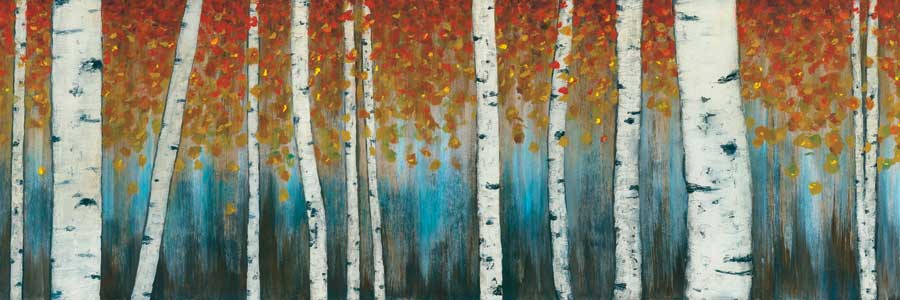 Birch Haven by artist W. Blake