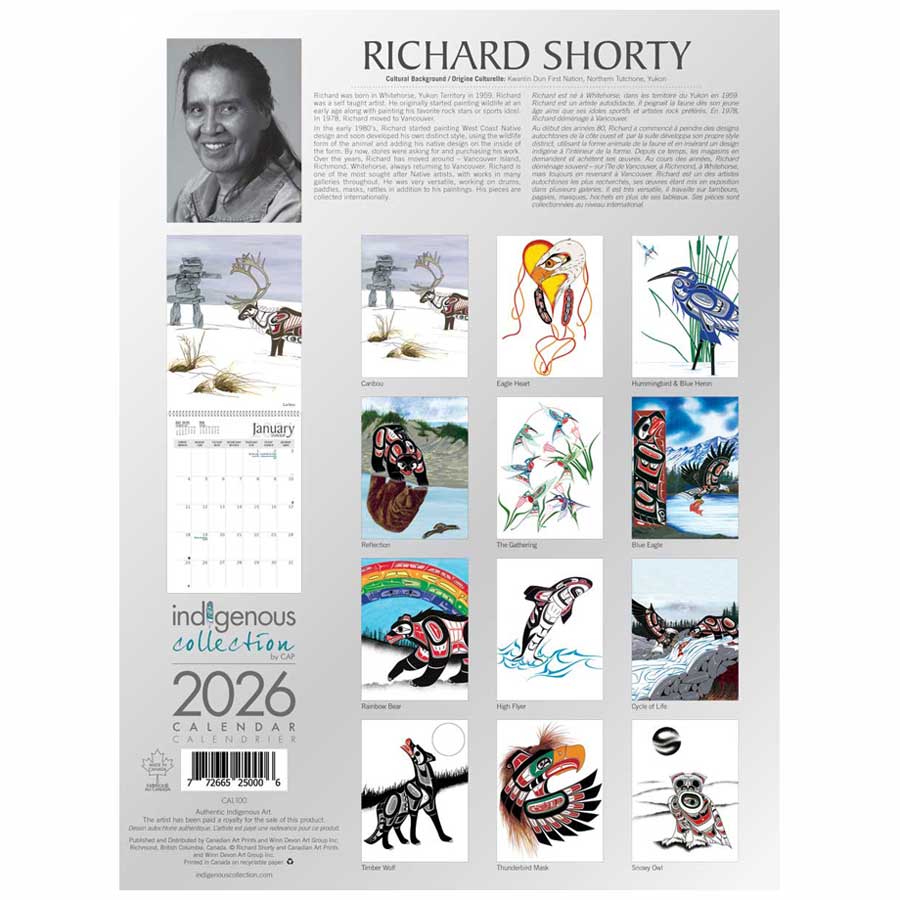 Cycle of Life 2026 Wall Calendar