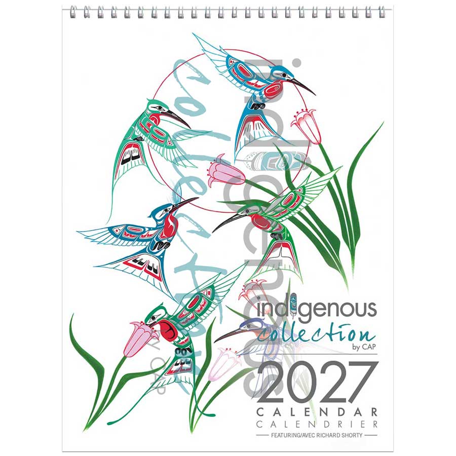 Richard Shorty 2027 Calendar by artist Richard Shorty. Indigenous Collection.