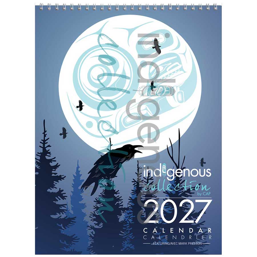 Mark Preston 2027 Calendar by artist Mark Preston. Indigenous Collection.