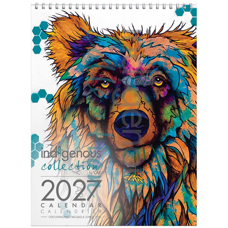 Micqaela Jones 2027 Calendar by artist Micqaela Jones. Indigenous Collection.