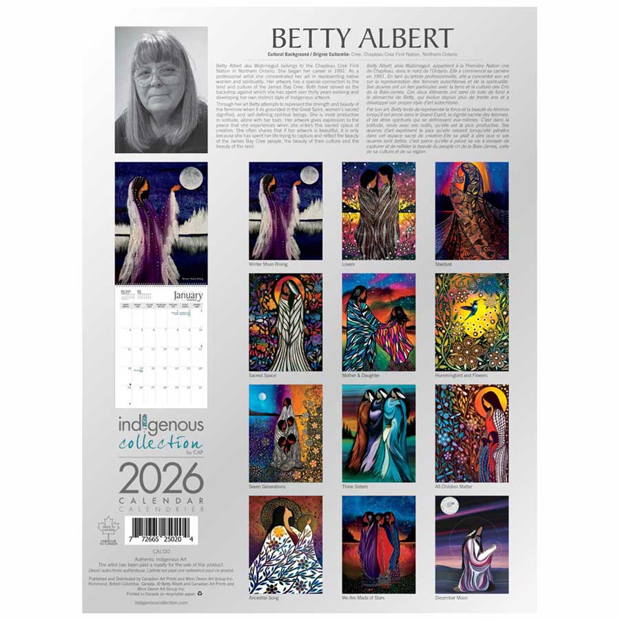 Mother & Daughter 2026 Wall Calendar