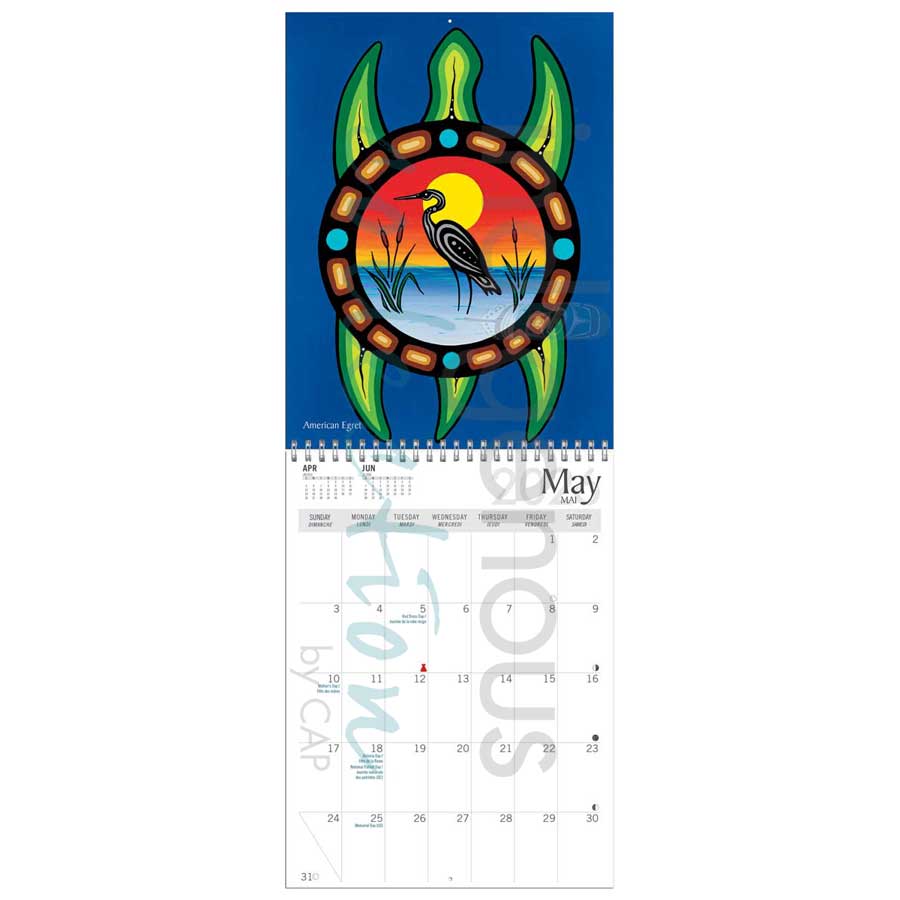 Cranes in Love 2026 Wall Calendar