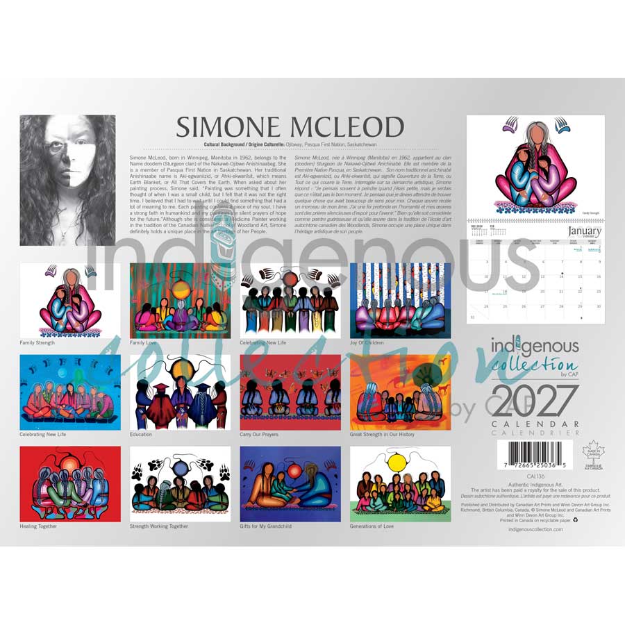 Simone McLeod 2027 Calendar