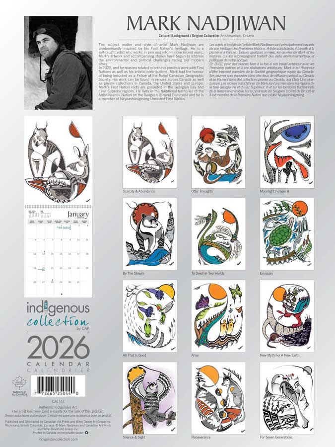 Mark Nadjiwan 2026 Calendar