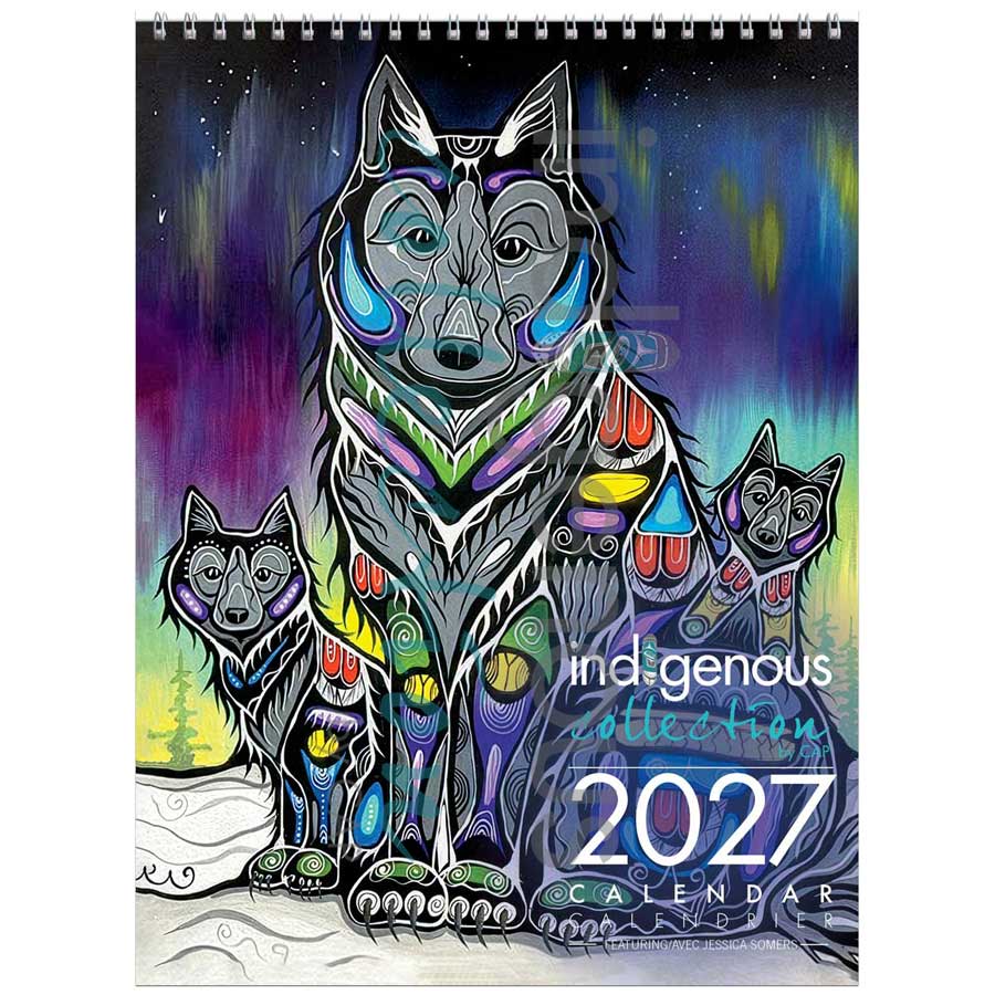 Jessica Somers 2027 Calendar by artist Jessica Somers. Indigenous Collection.