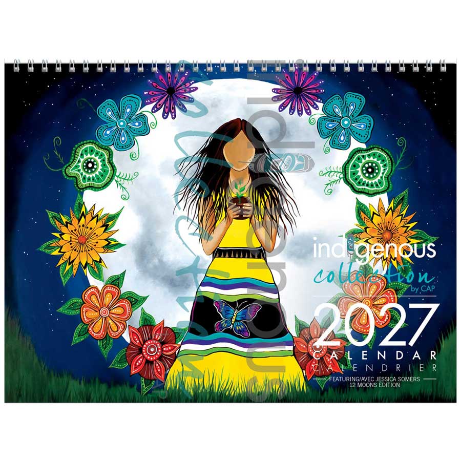 Jessica Somers 2027 Calendar by artist Jessica Somers. Indigenous Collection.