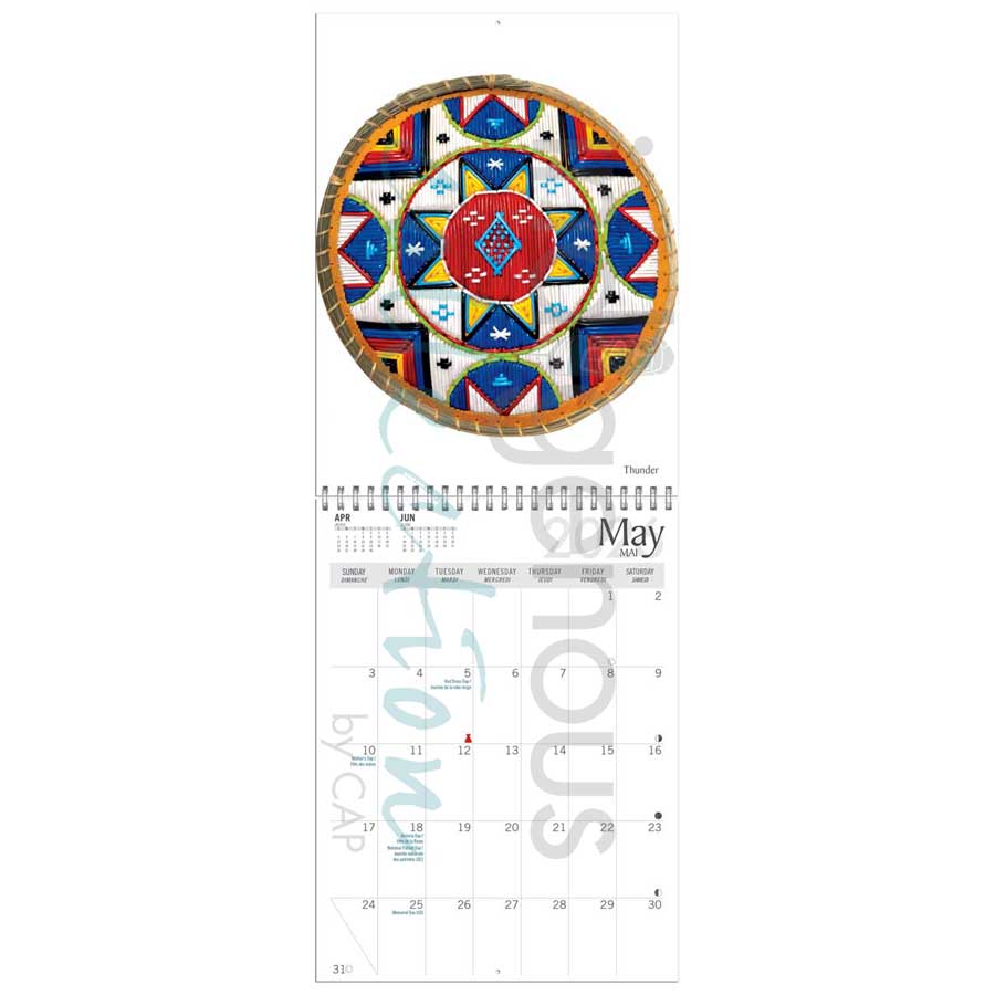 Thunder 2026 Wall Calendar