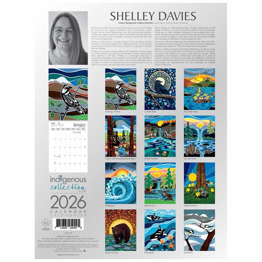 One Last Swim 2026 Wall Calendar